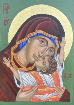 Saint Mary the Struggling child